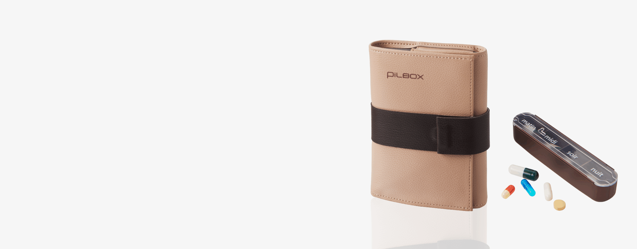 Pilbox Cardio rose - pilulier semainier