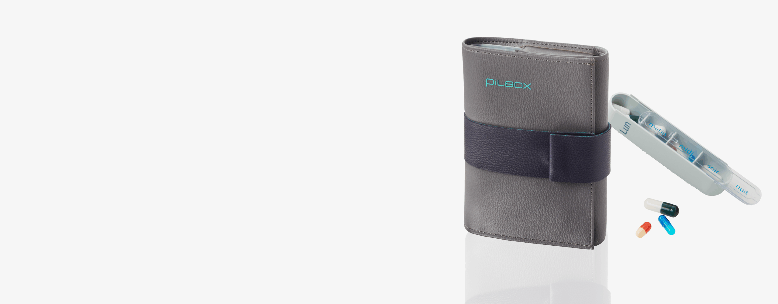 Pilbox Cardio gris