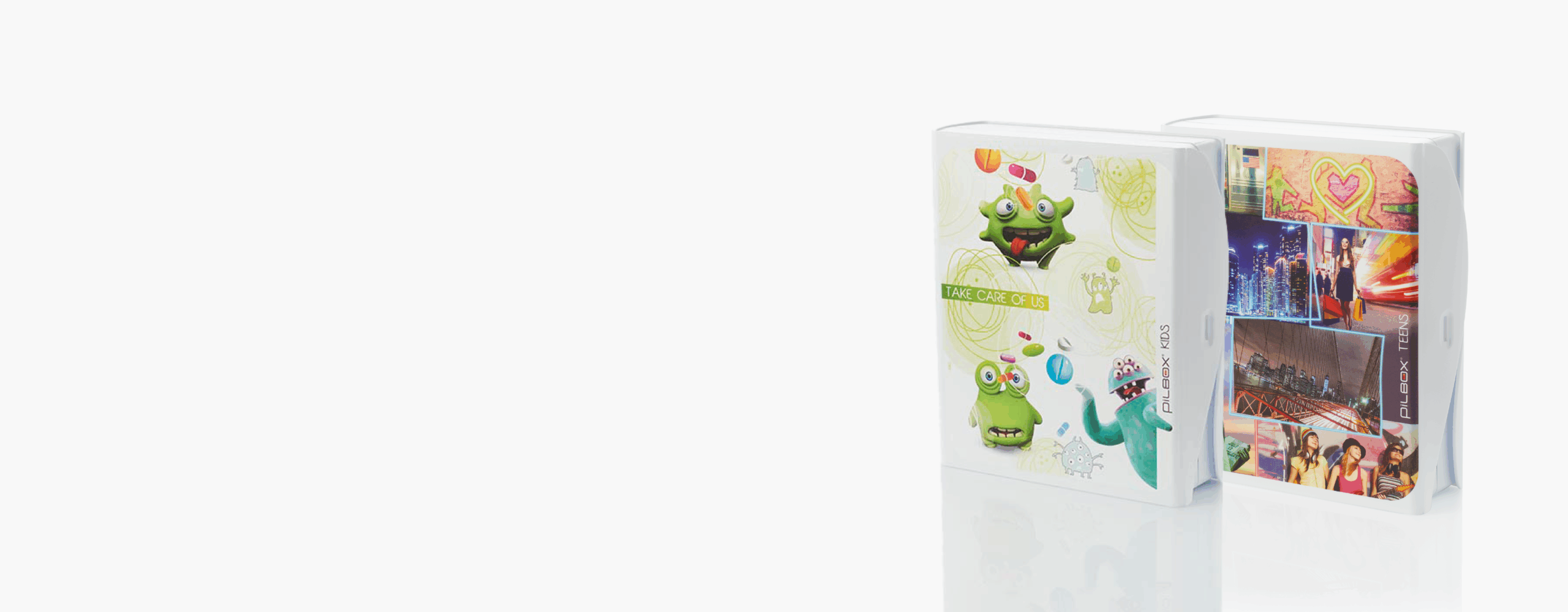 Promotion Pilbox rentrée - Piluliers de grande contenance Pilbox 7.4 Kids & Teens